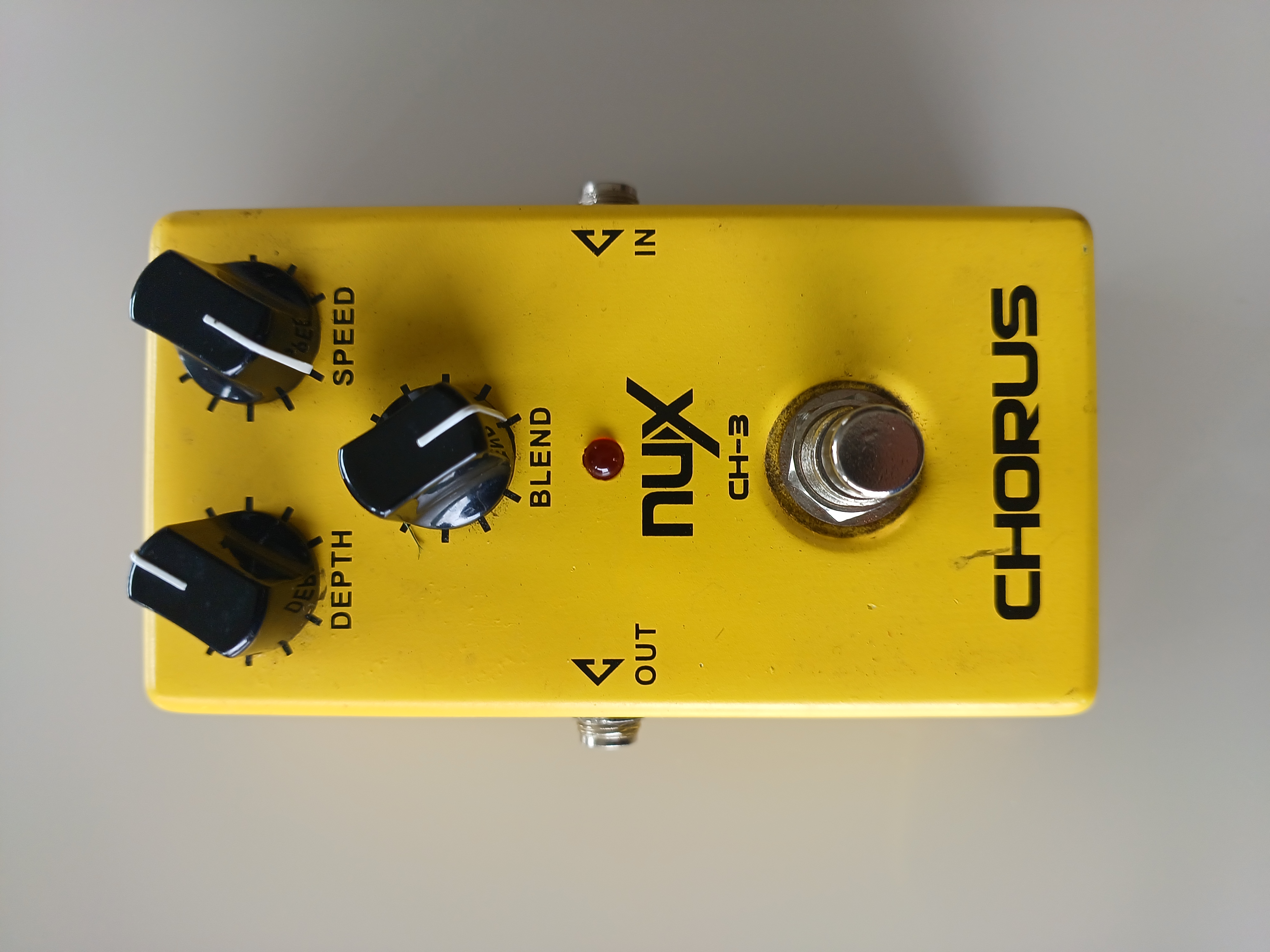 Pedal de guitarra chorus Nux CH-3